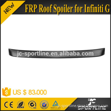 Wald Fiber Glass Roof Spoiler for Infiniti G25 G35 G37 06-13